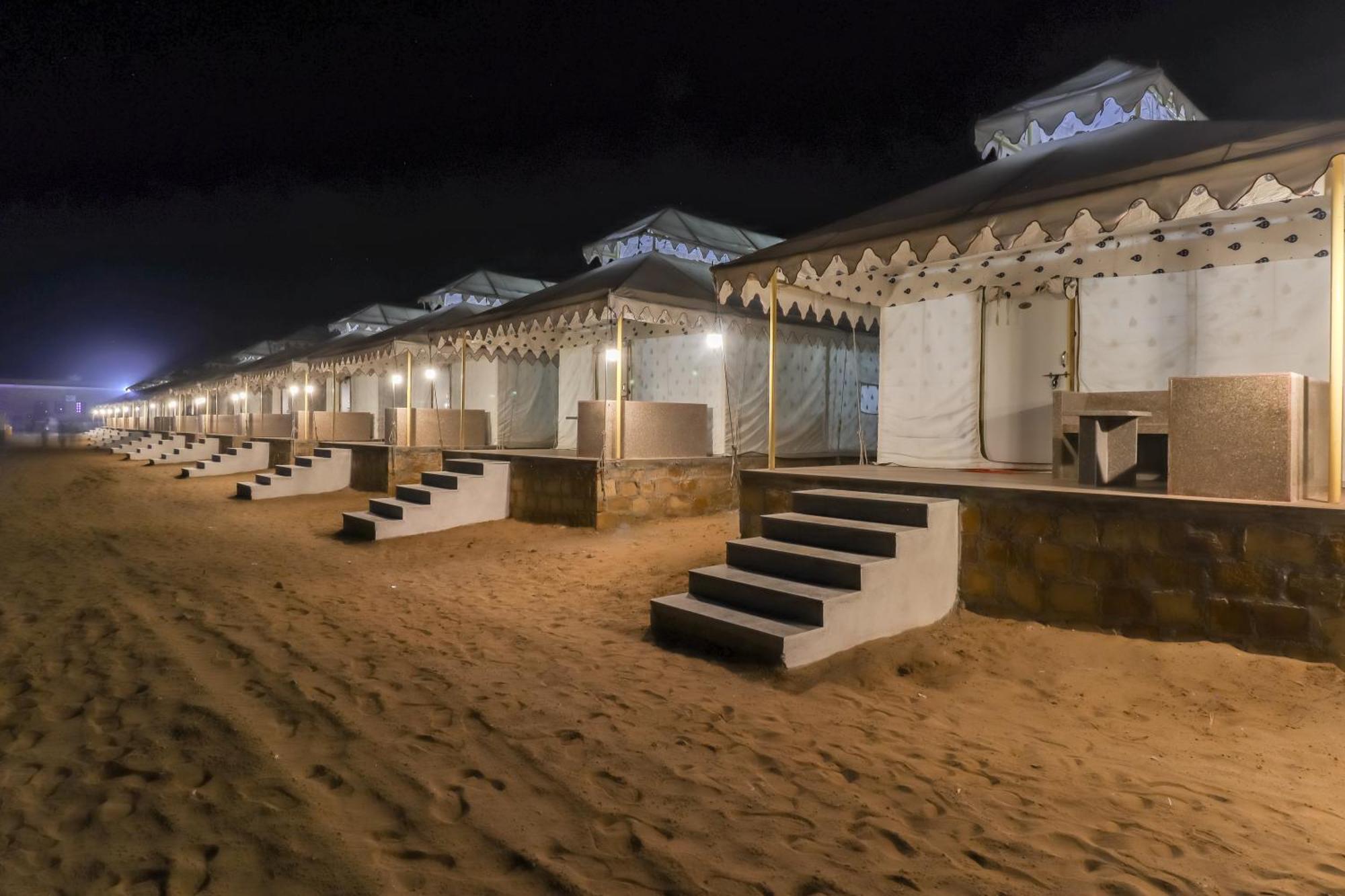 Nk Desert Camp Jaisalmer Sām Exterior foto