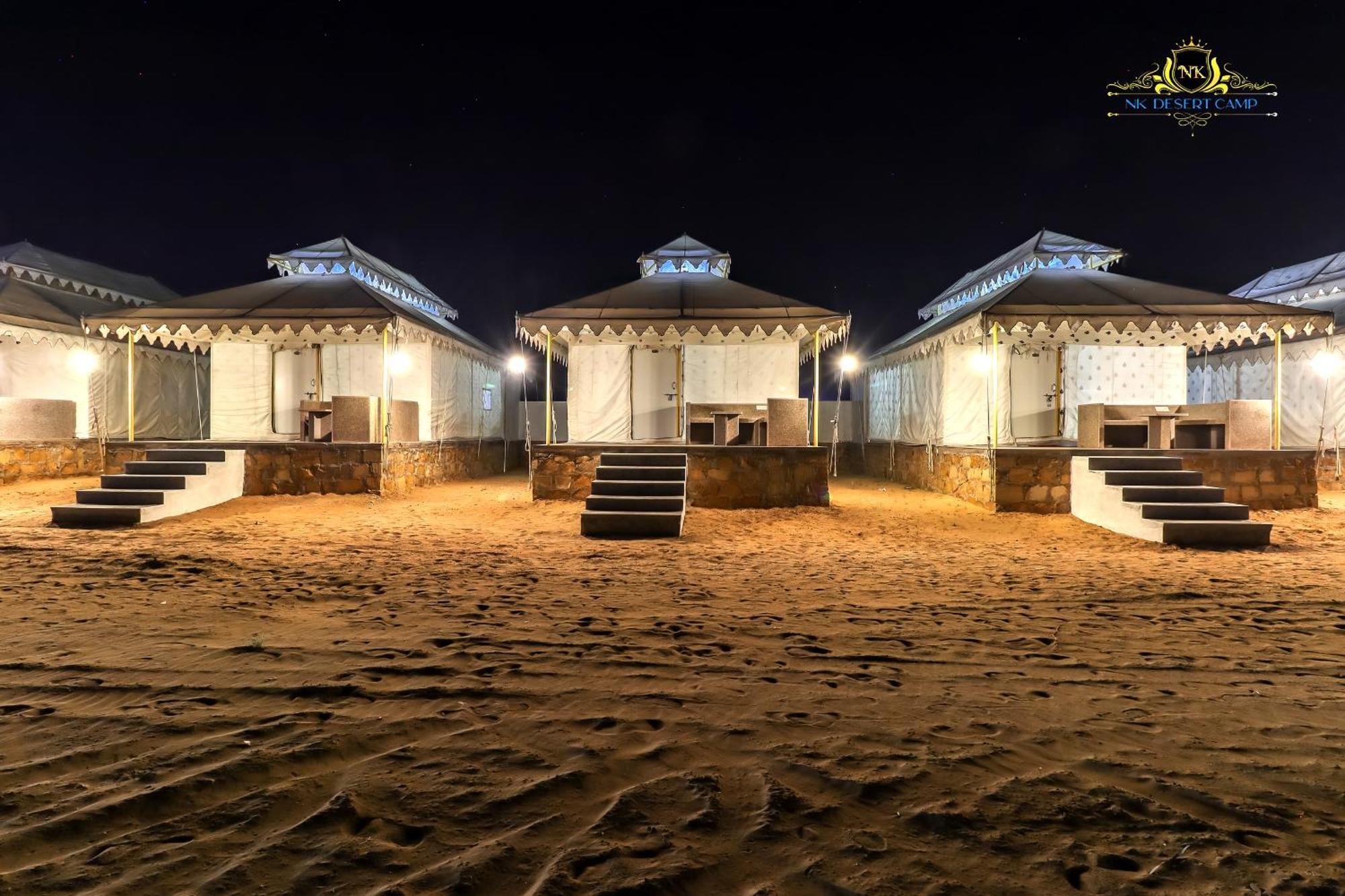 Nk Desert Camp Jaisalmer Sām Exterior foto