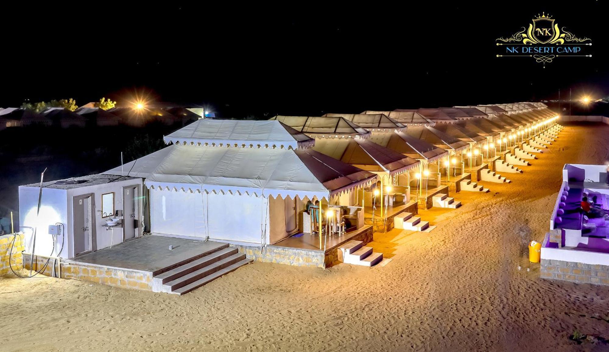 Nk Desert Camp Jaisalmer Sām Exterior foto